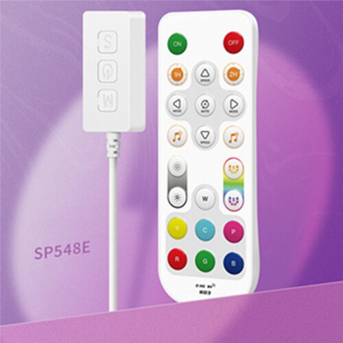 SP548E Music LED Controller for WS2812b WS2811 Addressable Pixel RGB Music LED Controller 2