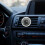5Pièces Horloges Auto Digitales Métal Compactes Décoratives Adhésives 7
