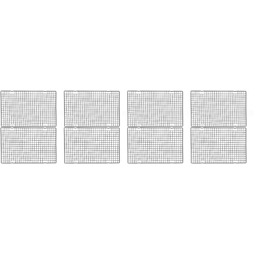 8Pièces Grille Pour Refroidissement Cuisson 2
