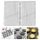 8Pièces Grille Pour Refroidissement Cuisson 9