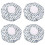 4X Ice Bag for Pain Relief 9Inch Pentacle, White 1