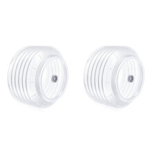 2X Clear Drill Dust Collector Hole Saw Dust Bowl Drill Dust Cover Easy Operate Drill Ash Bowl