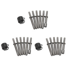 21 Pcs Great Heavy Duty Smoothing Pneumatic Air Rivet Hammer Tools Kit