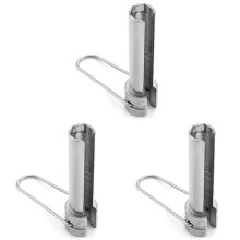 3X Ferramenta de RemoçãO de Escudo de SegurançA, Conector F Coaxial de SegurançA Chave Adaptador de Ferramenta de PreensãO para Cabo Coaxial