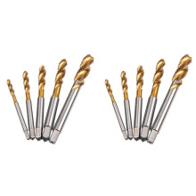 Spiral Pointed Taps Tapping Thread Forming Tap Hss 10Pc Metric Spiral Fluted Machine Screw Tap M3 M4 M5 M6 M8