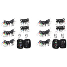 246PCS Terminal Extractor Removal Kit Depinning Key Tool Set for Car Household Devices, Wire Connector Tool with Bag