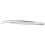 6pcs 5.9 Inch Long Silver Tone Bent Curved Tip Tweezers Forceps Plier Hand Tool 4