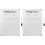 2Ensembles Tableau Transparent Effaçable Pour 4