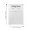 2Ensembles Tableau Transparent Effaçable Pour 9