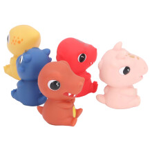 1241 Dinosaur Baby Finger Puppet Toy, Soft Glue
