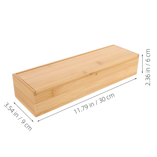 3Pièces Organiseur Bambou Khaki Case À Cuisine 1