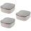 3Pièces Organiseur Couchage Câble Compartiments Multiples 6