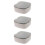 3Pièces Organiseur Couchage Câble Compartiments Multiples 7