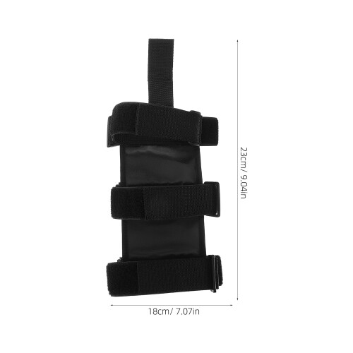Fixation Extincteur Nylon Noir Stable Pour 2