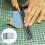 30Pcs Gridded PVC Cutting Mats Mini Cutting Boards for Craft Use 3