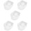 5Pièces Bols Trempage Ongles Transparent Durable 9