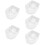 5Pièces Bols Trempage Ongles Transparent Durable 11
