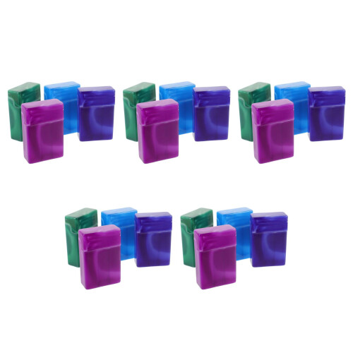 20Pièces Boîte À Cigarettes Marbrée Portable En 1