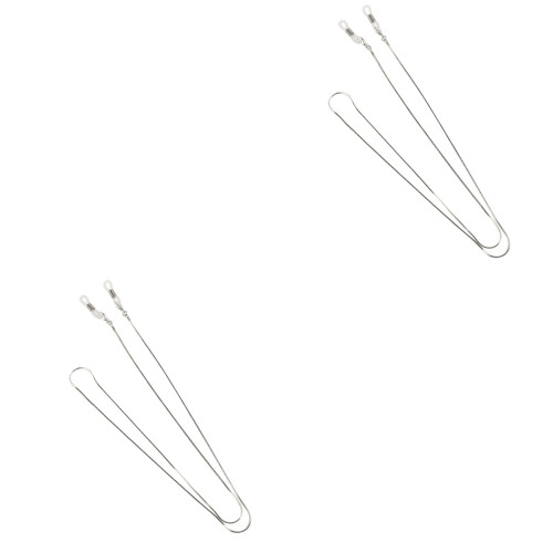 2Pièces Lunettes En Cuivre Argent Pour Usage 1