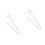 2Pièces Lunettes En Cuivre Argent Pour Usage 3