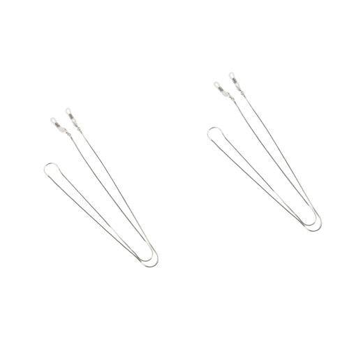 2Pièces Lunettes En Cuivre Argent Pour Usage 2