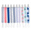 8Pièces Clips Bébé Mix Durable 8
