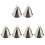 6Pièces Chapeaux Sauna Épais Multicolores Protection Cheveux 3