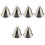 6Pièces Chapeaux Sauna Épais Multicolores Protection Cheveux 4