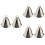 6Pièces Chapeaux Sauna Épais Multicolores Protection Cheveux 6