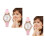 2Pièces Analogiques Rose Pour Enfants Look Élégant 9