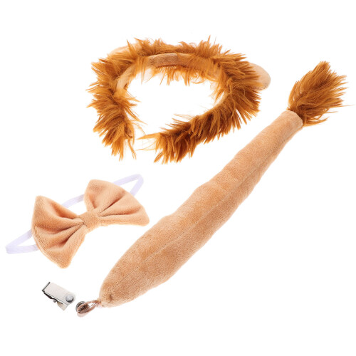 3Ensembles Ensemble Cosplay Lion Tissu Queue Oreilles 1