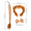 3Ensembles Ensemble Cosplay Lion Tissu Queue Oreilles 11