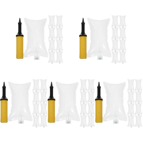 5Ensembles Sacs D'air Résistants Blancs Pour Protection Expédition 1