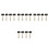16Pièces Outils Brayer Multicolores Pour Impression Peinture 10