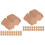 Cartes Présentoir Colliers Papier Durable Marron 3