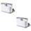2Pièces Rangement Multifonction Égouttoir Amovible 7