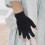 2Paires Doigts Protection Uv Gel Noir Élastique 4