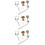 3Pièces Pièces De Remplacement Watergate Trombone Cuivre Nickelé 8