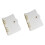 2Pièces A5 Transparent Métal PVC Pour Et 4
