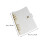 2Pièces A5 Transparent Métal PVC Pour Et 8