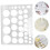 3Pièces Règles Quilling Réutilisables Plastique Pour Loisirs 8
