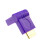 kenable HDMI 180 Degree Bend Multi Angle Socket to Plug Adapter Purple 3