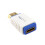 kenable PRO HDMI MINI C Socket to HDMI 2.0 Plug High Speed Adapter White 3