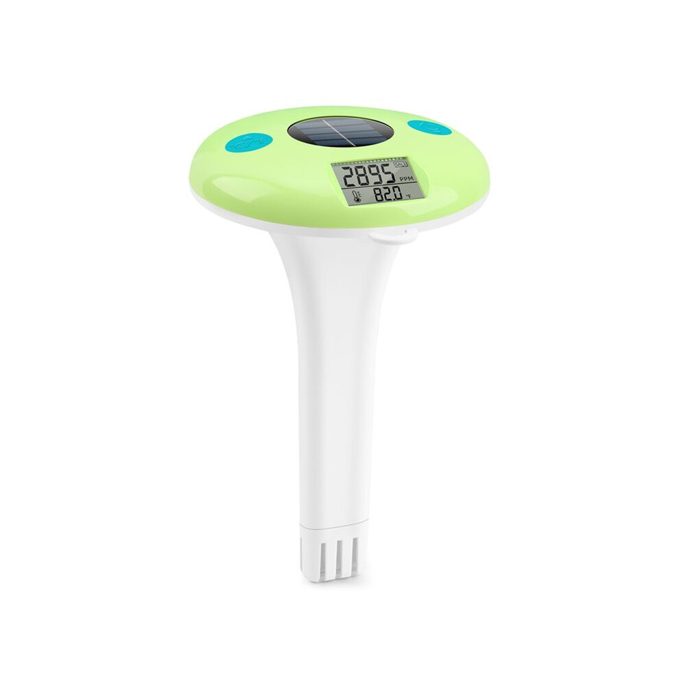 Solar Salinity Meter Temp Salt Tester Waterproof Floating Pool Salt Water Tester For Aquarium Swimming Pool Spa 4713517831314