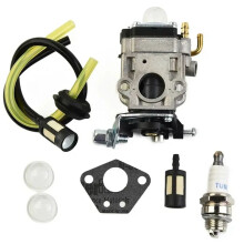 Carburettor Kit for Florabest FBS 43 A1,FBK 4 B2 4-in-1,for Parkside PBK 4 A1,PBS 2 A1 Home Gardening Tool Accessories