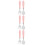 3Ensembles Couverts Bébé Acier Inoxydable Rose Fourchette 6