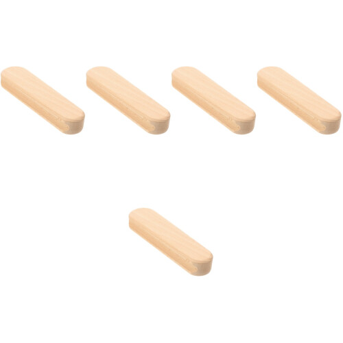 5Pièces Outils En Bois Khaki Pour Couture Pressage 2