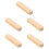 5Pièces Outils En Bois Khaki Pour Couture Pressage 5