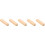 5Pièces Outils En Bois Khaki Pour Couture Pressage 8