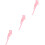 3Pièces Béquilles Métal Rose Usage Maison Rapide 7